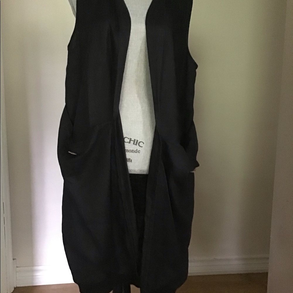 SOLD  BLU NO. 9 Long vest